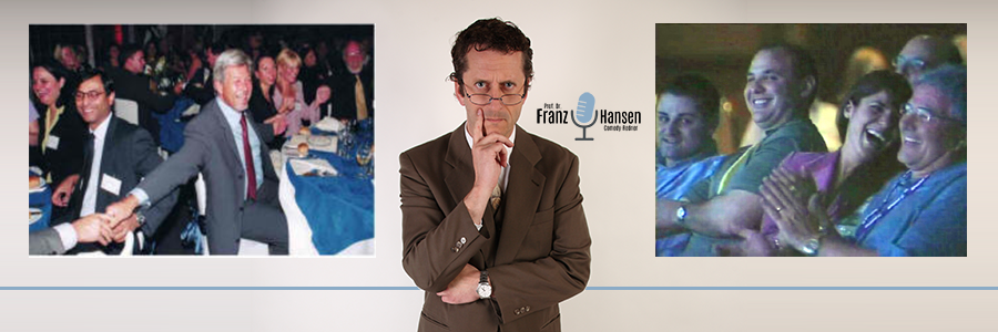 Der falsche (lustige, witzige) Comedy-Redner (Referent) "Prof. Dr. Franz Hansen" mit seiner individuellen Comedyrede als Highlight für Ihr Publikum (Veranstaltung, Betriebsfest, Firmenfeier, Kunden-Event, Kongress, Tagung, Hochzeit, Geburtstag, Jubiläum, etc.)